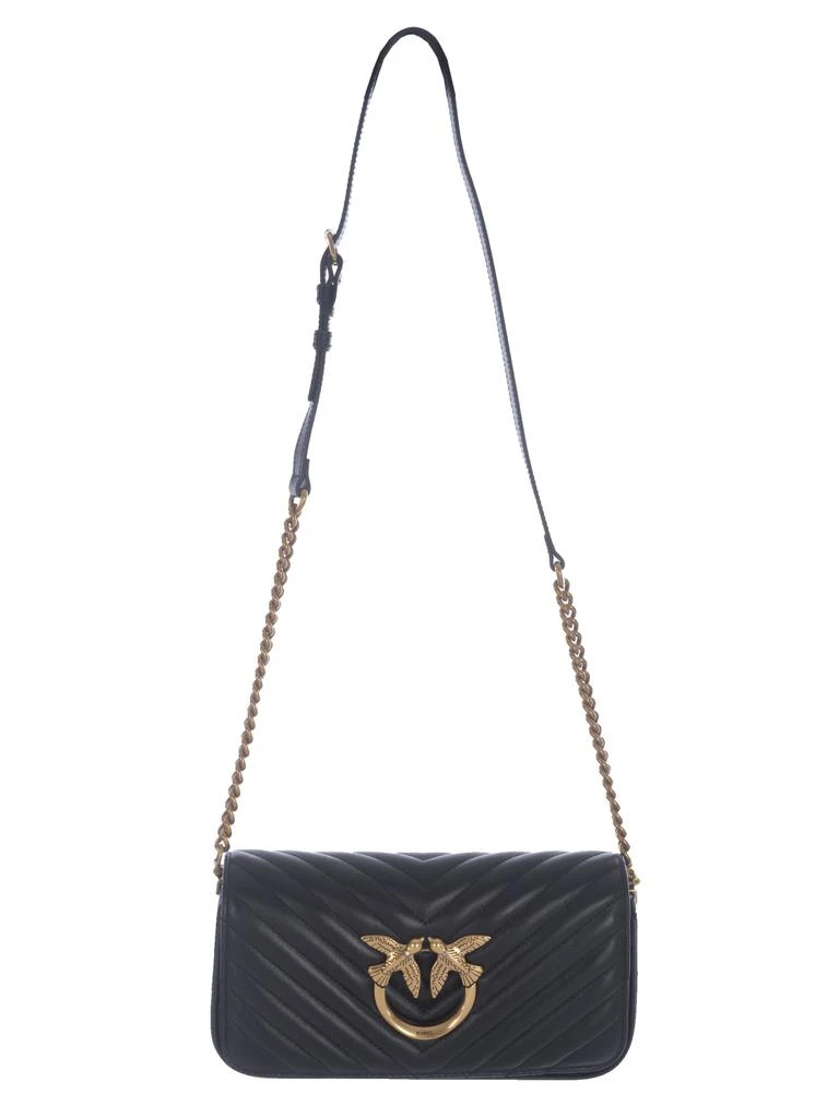 商品PINKO|Bag  love Click Baguette Chevron In Nappa Leather,价格¥1860,第2张图片详细描述