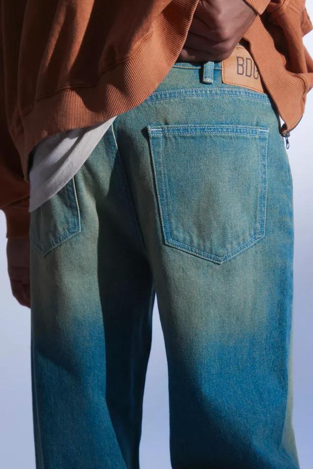 商品BDG|BDG Baggy Skate Fit Jean – Lagoon Blue Wash,价格¥496,第6张图片详细描述