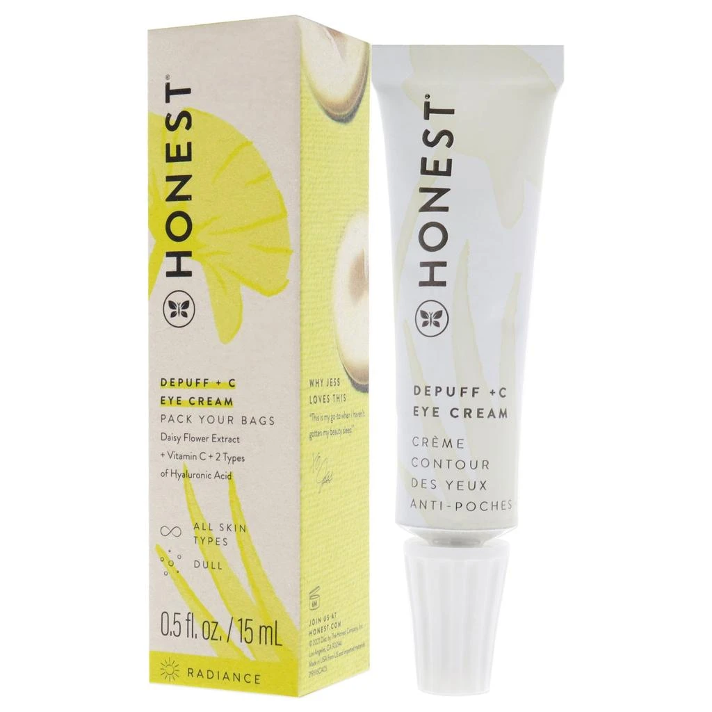 商品Honest|Depuff Plus C Eye Cream by Honest for Women - 0.5 oz Cream,价格¥204,第4张图片详细描述