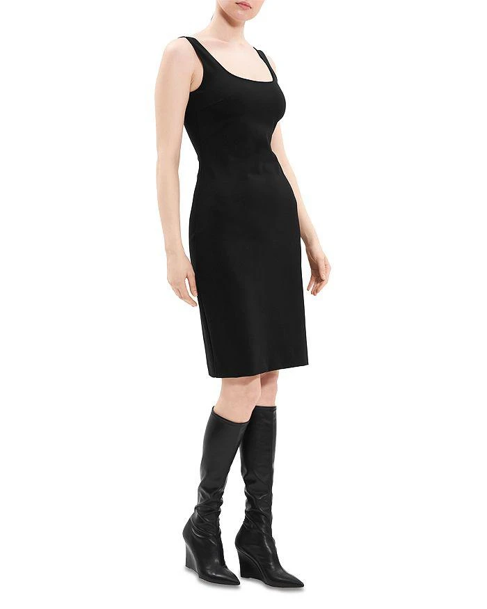 商品Theory|Slim Scoop Neck Dress,价格¥1652,第3张图片详细描述