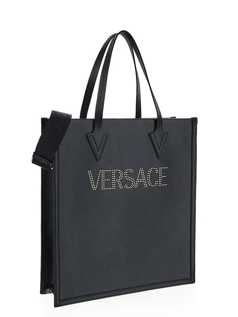 商品Versace|Studded Logo Tote Bag,价格¥11355,第2张图片详细描述