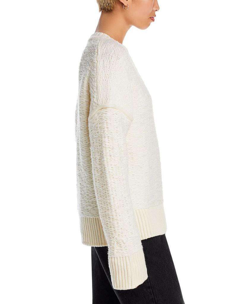 Wool Float Jacquard Oversized Sweater商品第5张图片规格展示