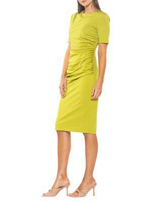 商品ALEXIA ADMOR|Cateleya Draped Sheath Dress,价格¥574,第5张图片详细描述