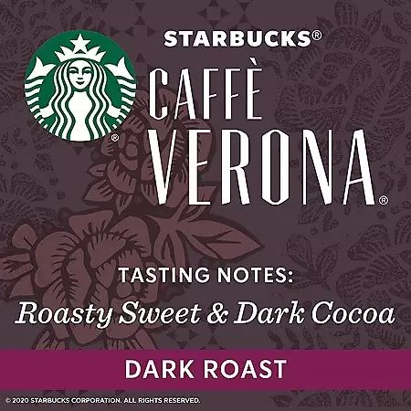 商品Starbucks|Starbucks Caffe Verona Ground Coffee, Dark Roast (40 oz.),价格¥165,第3张图片详细描述