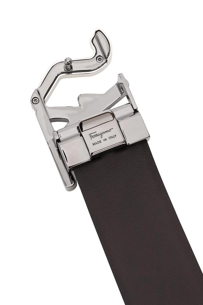 商品Salvatore Ferragamo|REVERSIBLE BELT WITH SF BUCKLE,价格¥2981,第4张图片详细描述