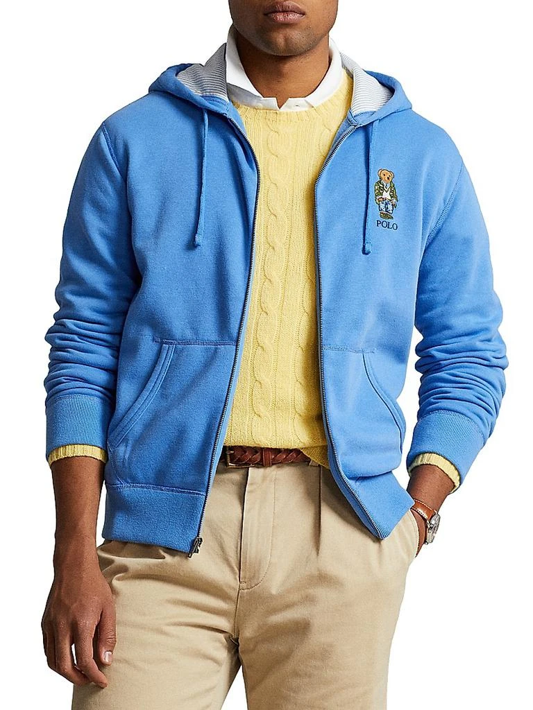 商品Ralph Lauren|Bear Fleece Hoodie,价格¥1692,第3张图片详细描述