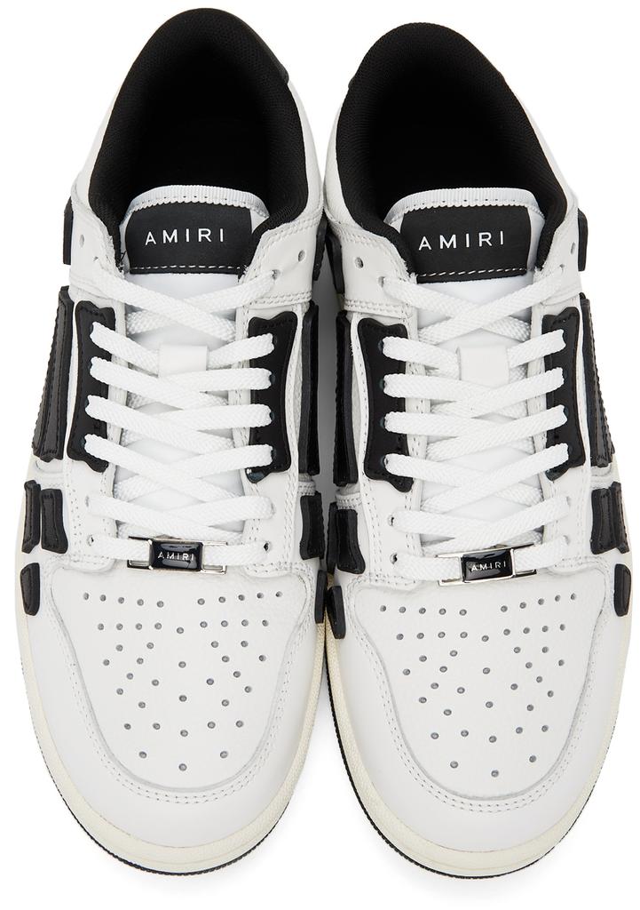 White & Black Skel Top Low Sneakers商品第5张图片规格展示