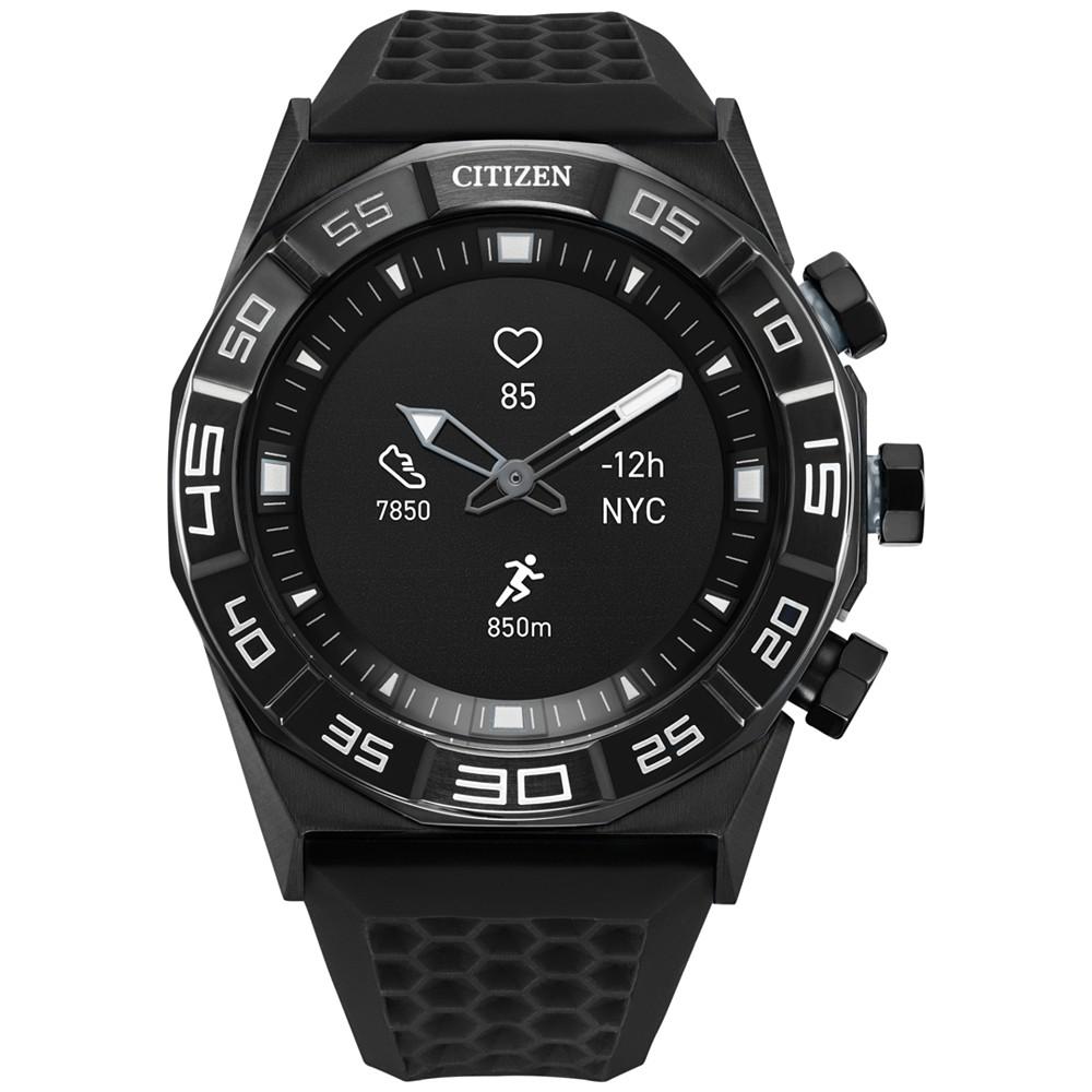 Men's CZ Smart Hybrid HR Black Strap Smart Watch 44mm商品第1张图片规格展示