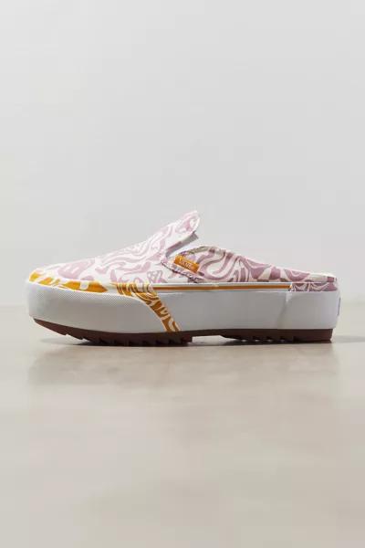 Vans Wavy Daze Stacked Slip-On Mule Sneaker商品第2张图片规格展示