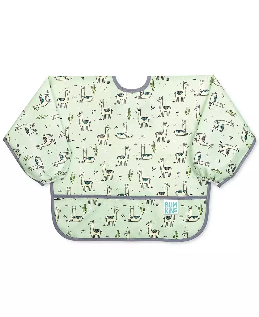 商品Bumkins|Baby Boys Dinosaur Printed Sleeved Waterproof Bib,价格¥105,第1张图片