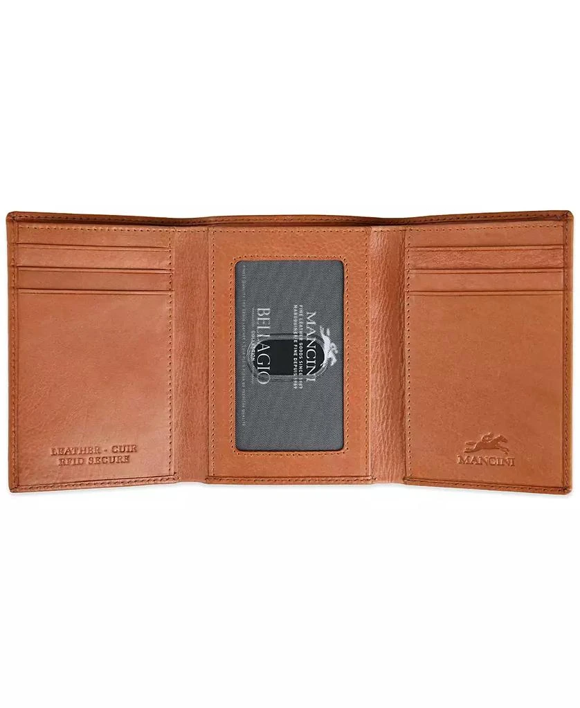 商品Mancini Leather Goods|Men's Bellagio Collection Trifold Wallet,价格¥333,第3张图片详细描述