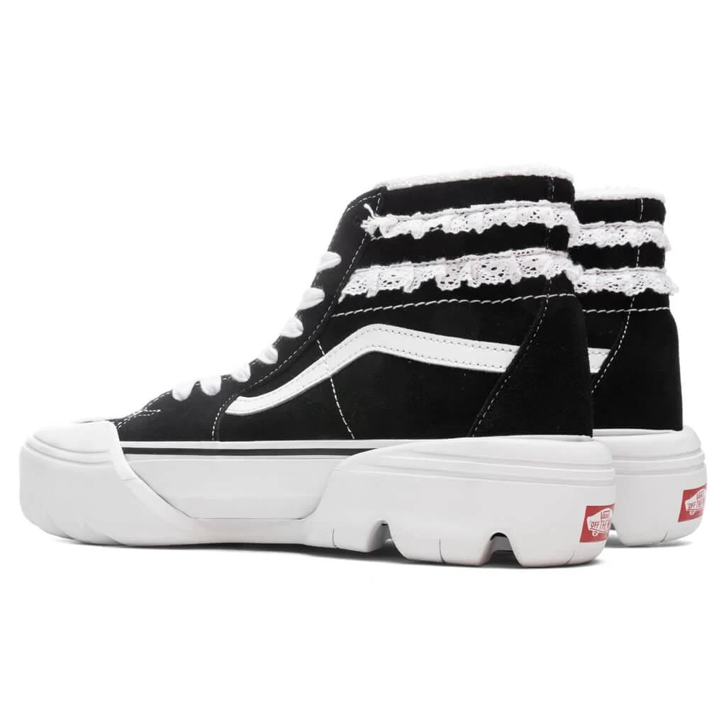 商品Vans|Vans x Sandy Liang Sk8-Hi Tapered - Black/White,价格¥839,第4张图片详细描述