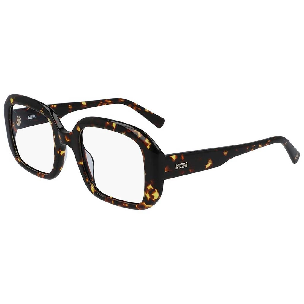 商品MCM|MCM Women's Eyeglasses - Havana Rectangular Full-Rim Frame Clear Lens | MCM2710 214,价格¥440,第1张图片