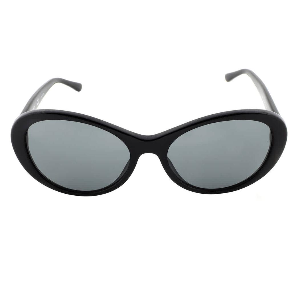 Tory Burch Grey Oval Ladies Sunglasses TY7151 170987 55商品第2张图片规格展示