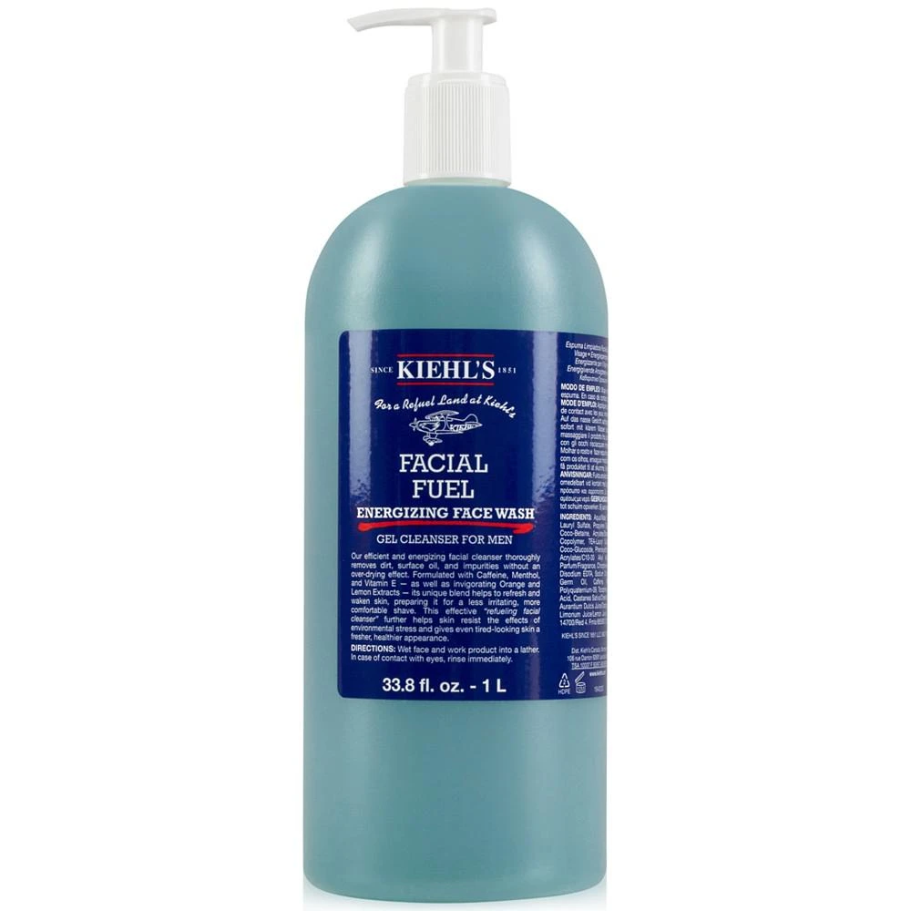 商品Kiehl's|男士活力洁面啫喱 1L,价格¥328,第1张图片