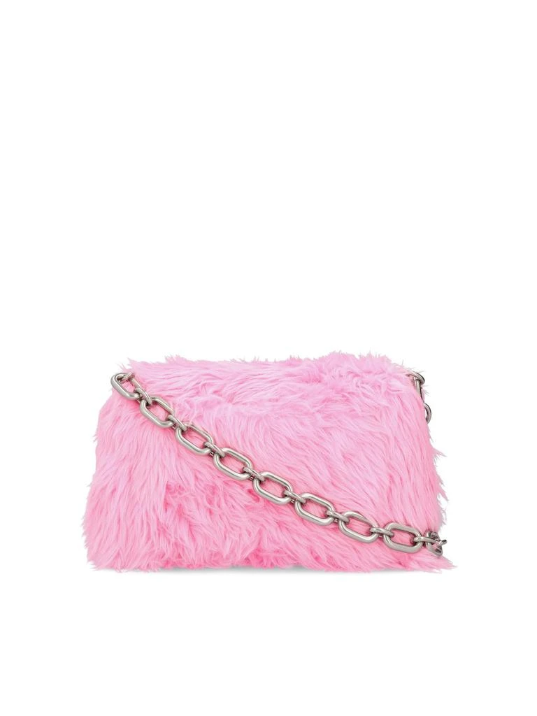 商品Balenciaga|Balenciaga Downtown Fake Fur XS Shoulder Bag,价格¥10815,第2张图片详细描述
