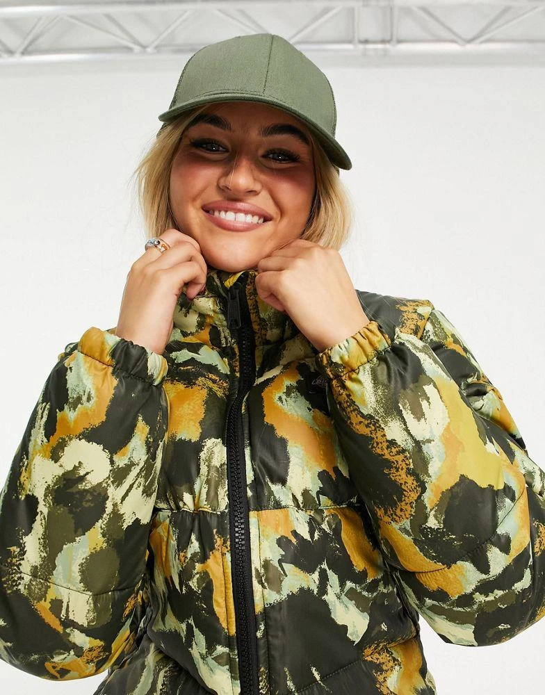商品DICKIES|Dickies Crafted camo puffer jacket in green,价格¥665,第3张图片详细描述