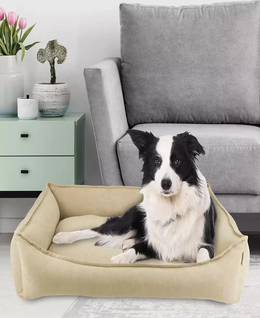 商品Arlee Home Fashions|Crescent Lounger Memory Foam Pet Bed,价格¥1135,第1张图片