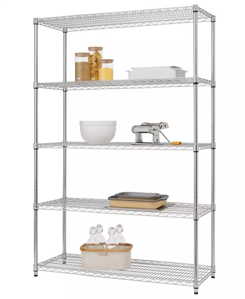 商品TRINITY|5-Tier Wire Shelving Rack,价格¥2404,第2张图片详细描述