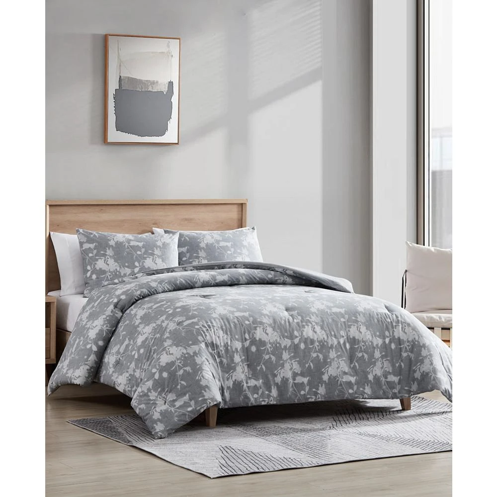 商品Kenneth Cole|CLOSEOUT! Shadow Floral 3 Piece Comforter Set,价格¥935,第1张图片