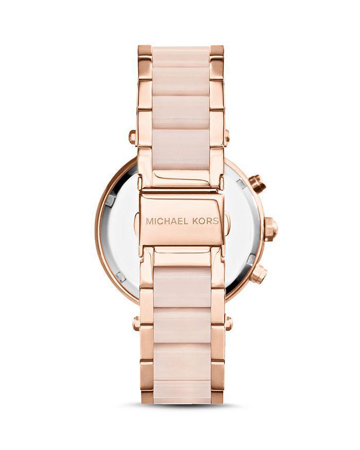商品Michael Kors|玫瑰金腕表, 39mm,价格¥2192,第4张图片详细描述