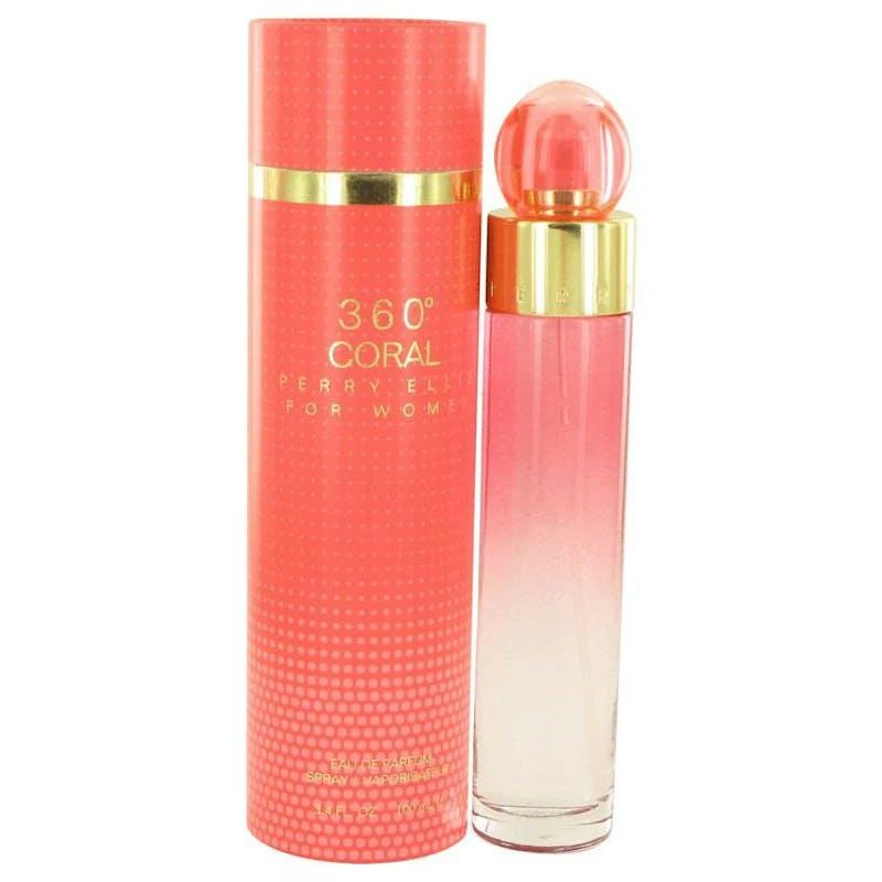 商品Perry Ellis|Perry Ellis 360 Coral by Perry Ellis Eau De Parfum Spray for Women 3.4OZ,价格¥401,第1张图片