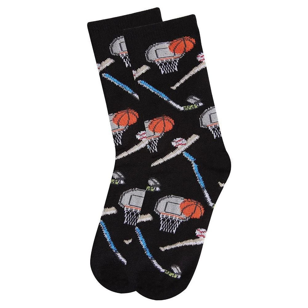 商品Memoi|Boy's Sports Rayon From Bamboo Blend Crew Socks,价格¥75,第3张图片详细描述