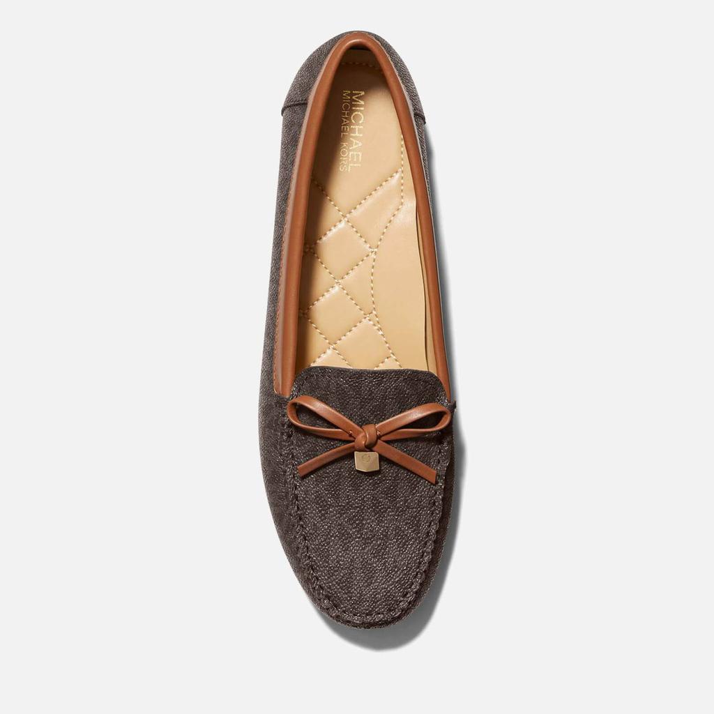 商品Michael Kors|MICHAEL Michael Kors Women's Juliette Coated-Canvas Loafers,价格¥1283,第4张图片详细描述