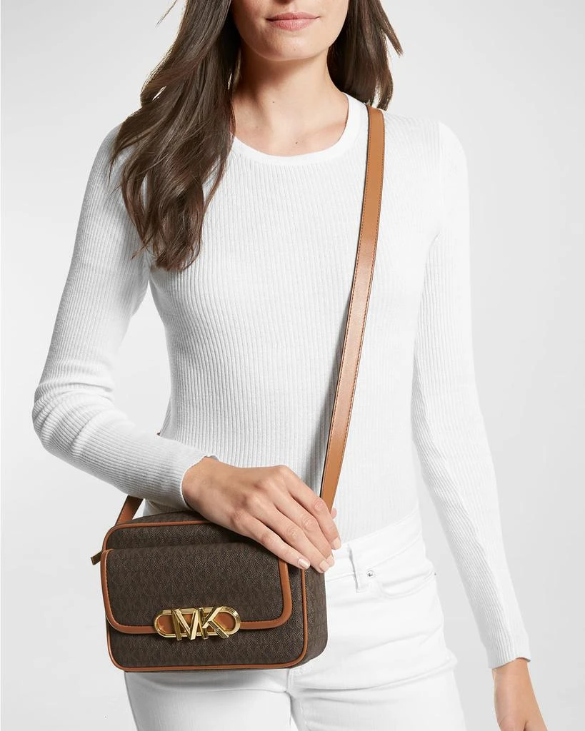 商品Michael Kors|Parker Swag Monogram Camera Crossbody Bag,价格¥1084,第2张图片详细描述