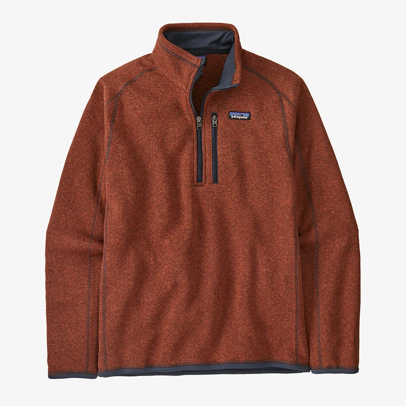 patagonia巴塔哥尼亚 Better Sweater 纯色贴标半开拉链夹克外套 男款 商品