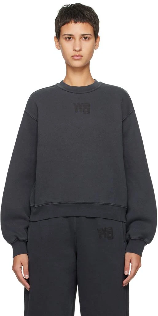 商品Alexander Wang|Gray Puff Sweatshirt,价格¥2690,第1张图片