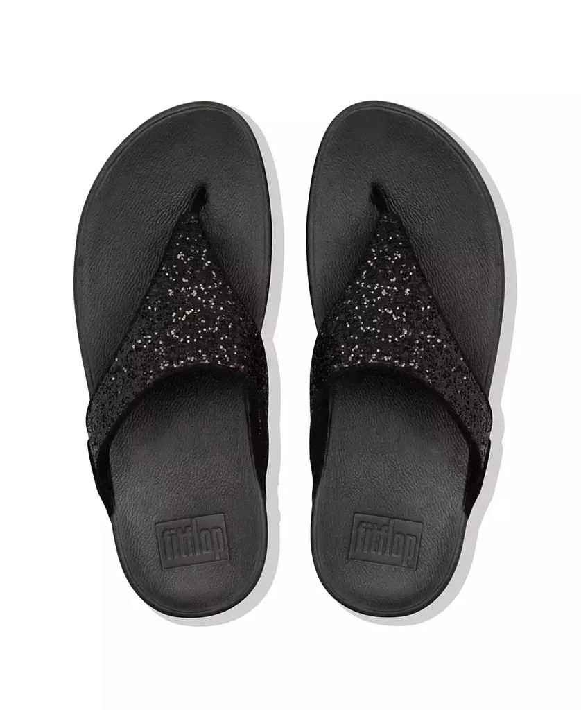 商品FitFlop|Women's Lulu Glitter Toe-Thongs Sandal,价格¥562,第3张图片详细描述