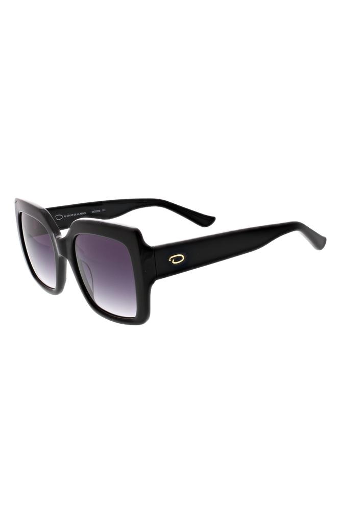 Oscar de la Renta –53mm Crystal Square sunglasses OSCAR DE LA RENTA OSCAR 1342 PREMIUM POLARIZED LENSES  main image 3