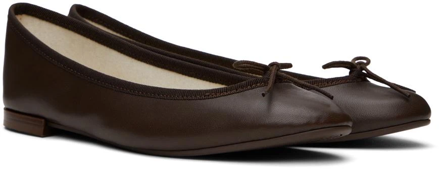 商品Repetto|Brown Cendrillon Ballerina Flats,价格¥1333,第4张图片详细描述