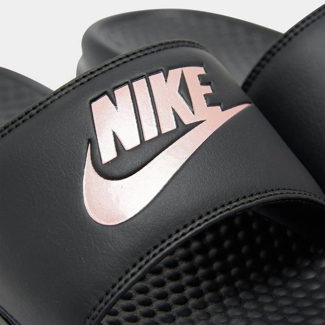 商品NIKE|女士 Nike Benassi JDI Swoosh Slide Sandals,价格¥60,第3张图片详细描述