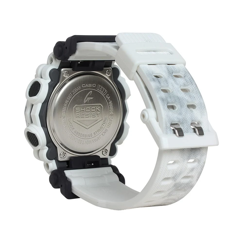 商品G-Shock|Men's Analog Digital White Snow Camouflage Resin Strap Watch Set 50mm,价格¥841,第2张图片详细描述