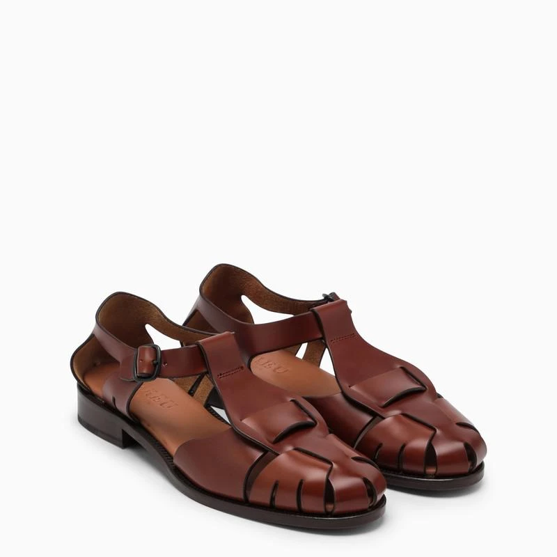 商品Hereu|Brown Pesca low sandals,价格¥1435,第2张图片详细描述