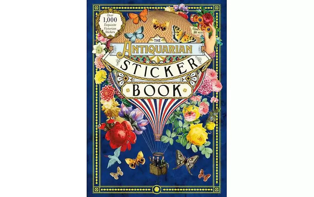 商品Barnes & Noble|The Antiquarian Sticker Book: Over 1,000 Exquisite Victorian Stickers by Odd Dot,价格¥217,第1张图片