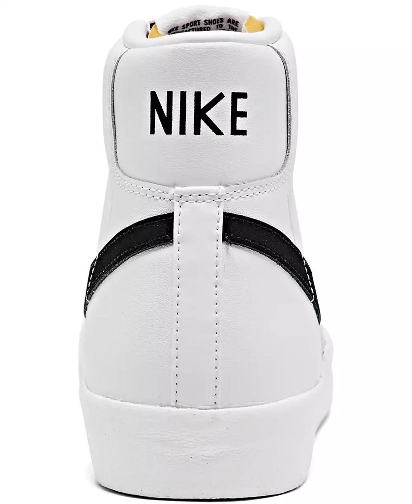 商品NIKE|Men's Blazer Mid 77 Vintage-Like Casual Sneakers from Finish Line,价格¥876,第4张图片详细描述