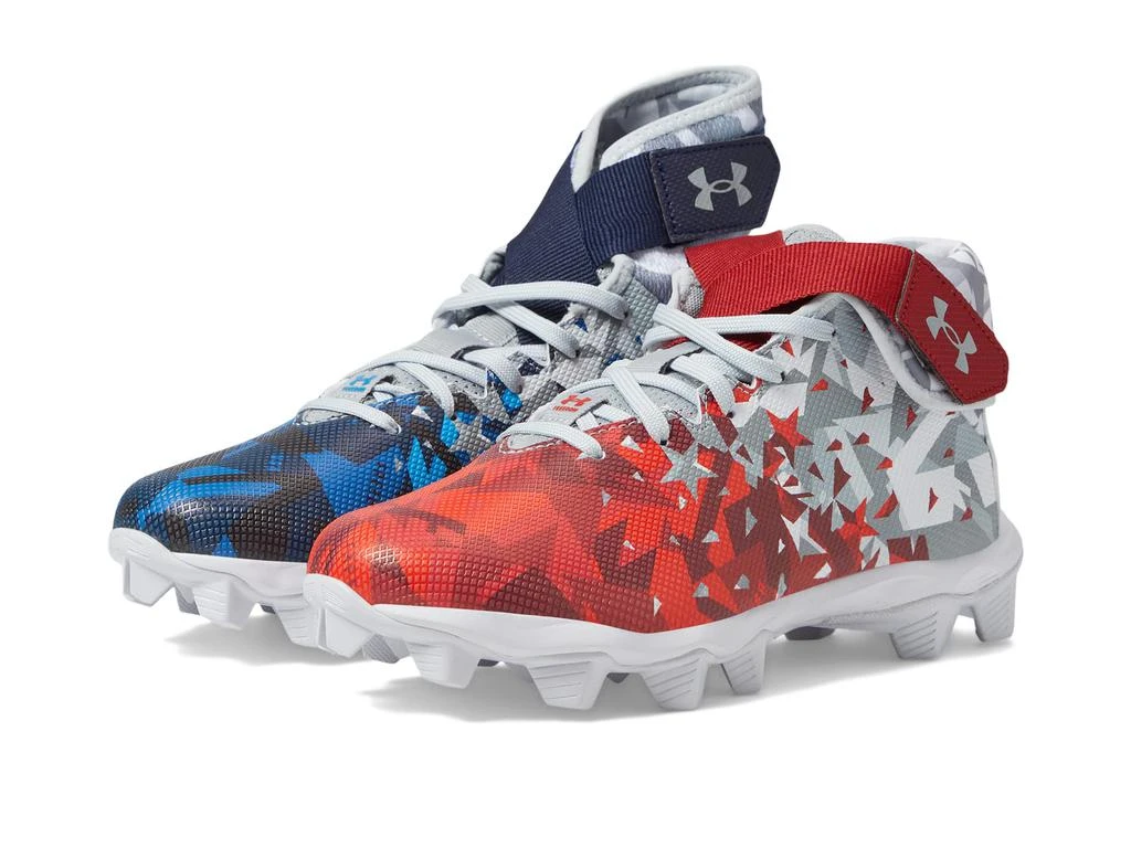 商品Under Armour|Football Highlight Molded TPU USA (Toddler/Little Kid/Big Kid),价格¥379,第1张图片