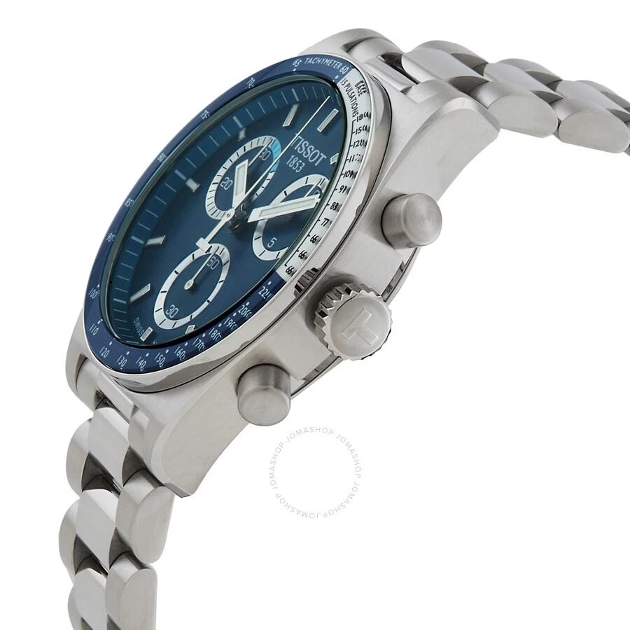 商品Tissot|PR516 Chronograph Quartz Blue Dial Men's Watch T149.417.11.041.00,价格¥2592,第2张图片详细描述