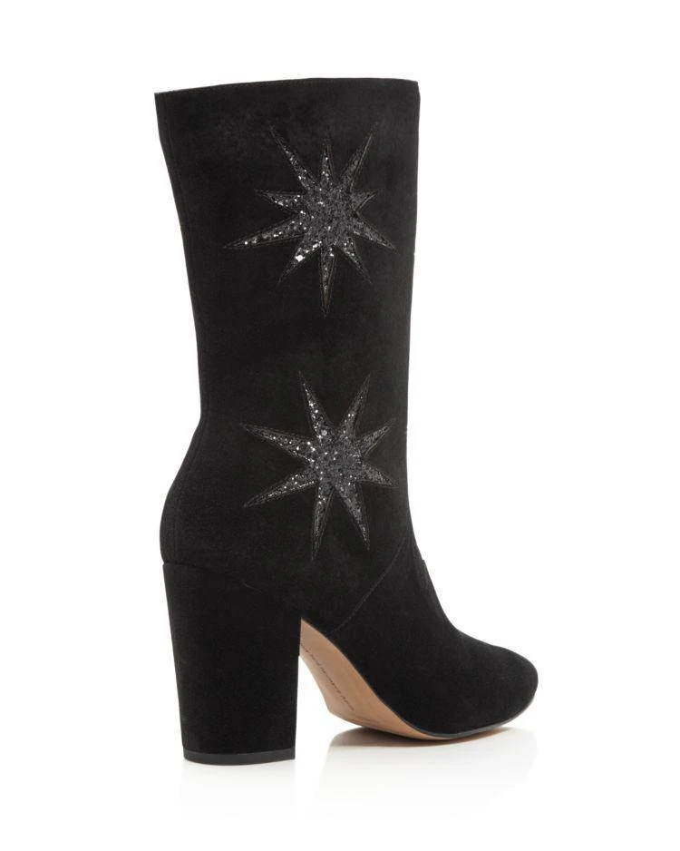 商品Avec Les Filles|Avec Les Filles Nikita Glitter Starbust Mid Calf Booties - 100% Exclusive ,价格¥796,第4张图片详细描述