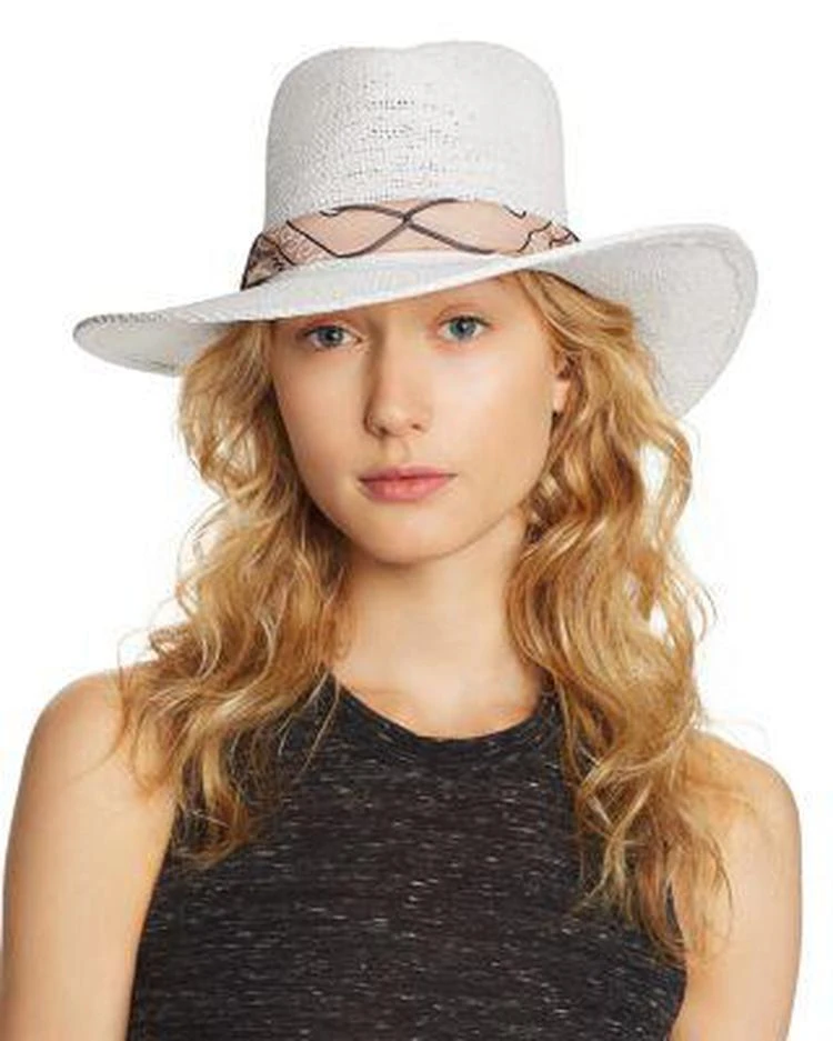 商品Ale by Alessandra|Bailey Toyo Straw Hat,价格¥503,第1张图片