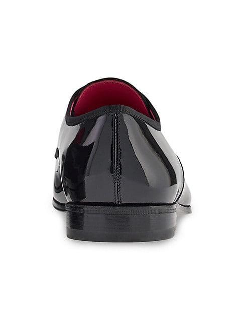 商品Salvatore Ferragamo|Magic Patent Leather Dress Shoes,价格¥2386,第5张图片详细描述