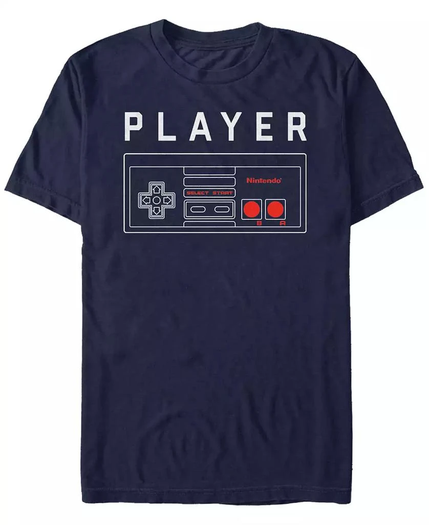 商品Nintendo|Nintendo Men's Classic NES Player One Controller Short Sleeve T-Shirt,价格¥190,第1张图片