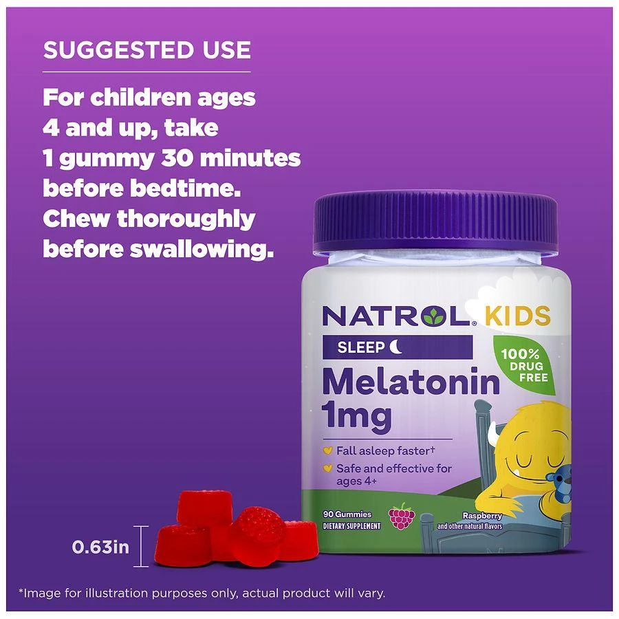 Kids Melatonin Sleep Support Gummies Berry 商品