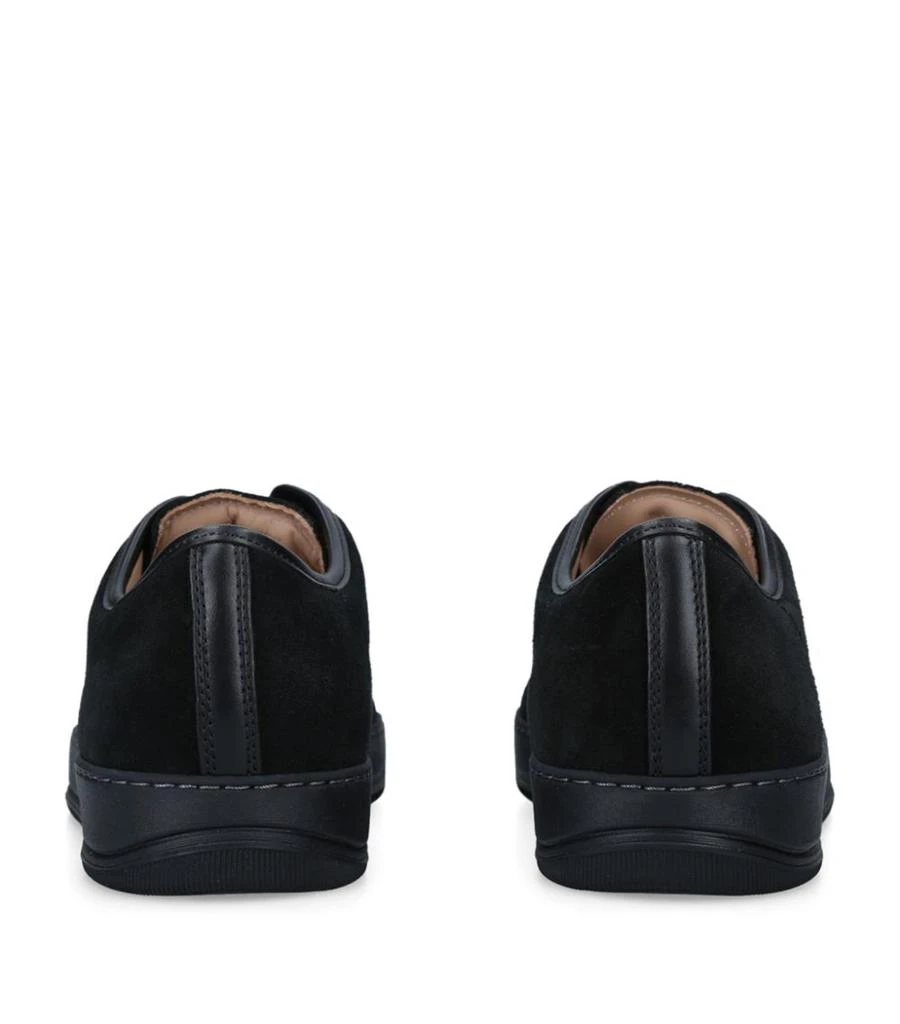 商品Lanvin|Suede Patent Toe Cap Sneakers,价格¥3882,第2张图片详细描述