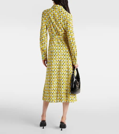 商品Diane von Furstenberg|Tori印花针织中长连衣裙,价格¥2120,第3张图片详细描述