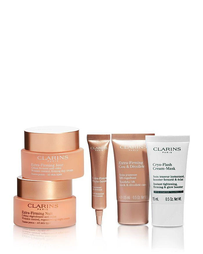 商品Clarins|Extra-Firming & Smoothing Luxury Skincare Set ($260 value),价格¥1347,第2张图片详细描述