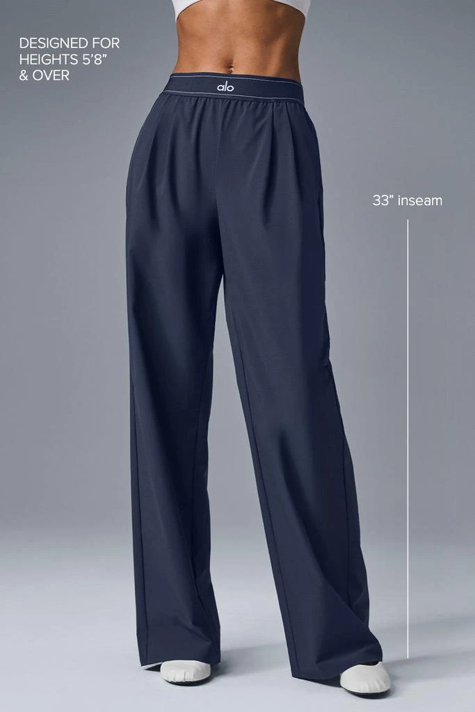 商品Alo|Suit Up Trouser (Long) - Navy,价格¥1038,第2张图片详细描述